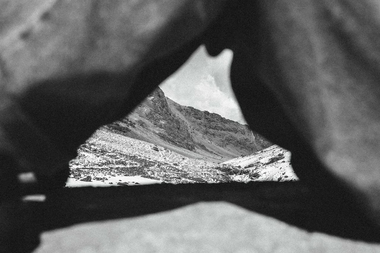 Framing photography in the mountains