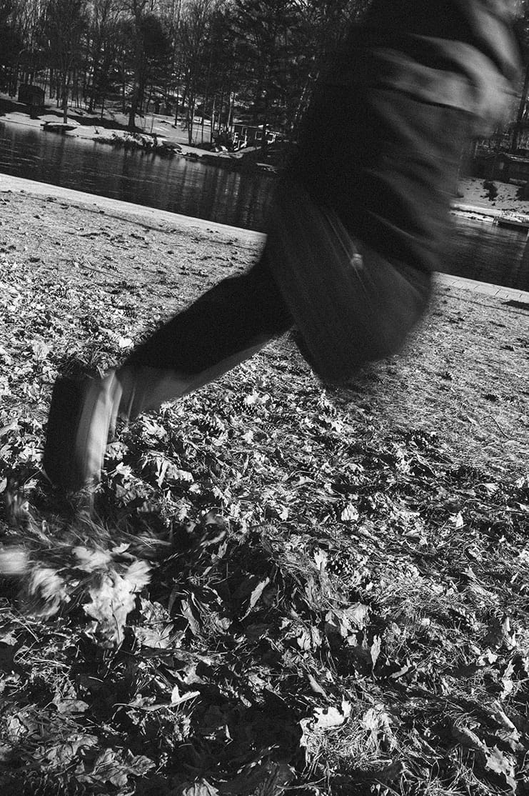 Falling person